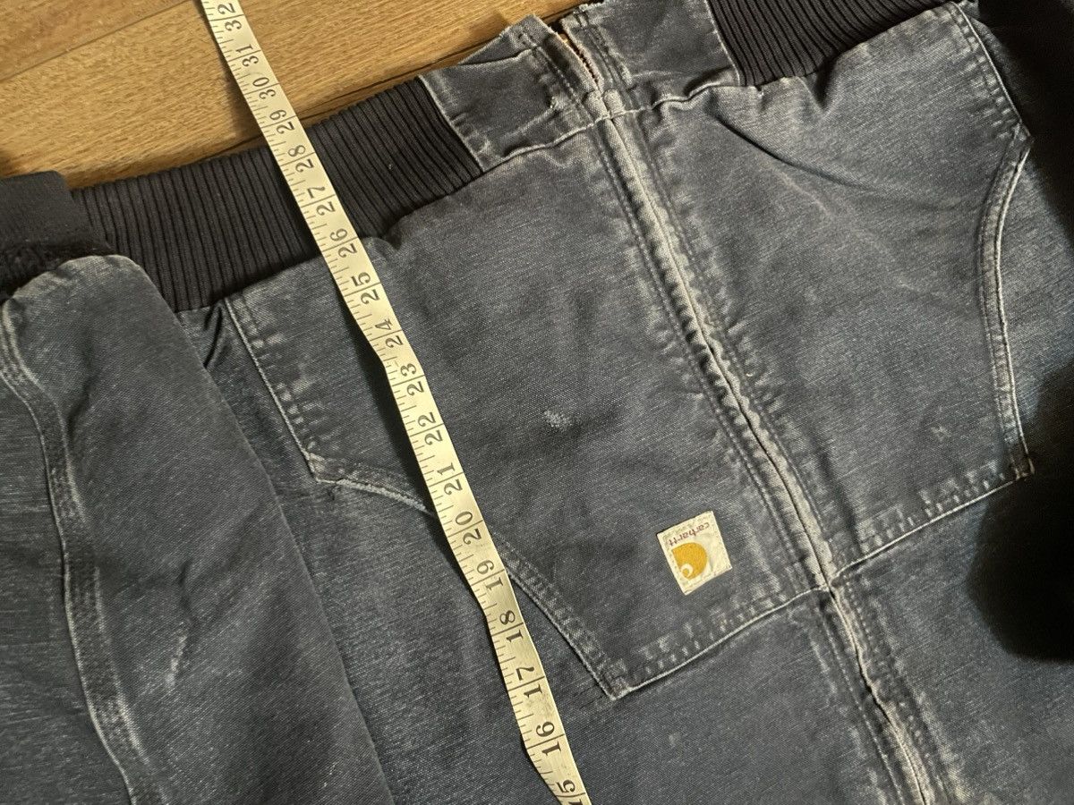 Carhartt Vintage carhartt hooded zip up workwear jacket Size US XL / EU 56 / 4 - 4 Thumbnail