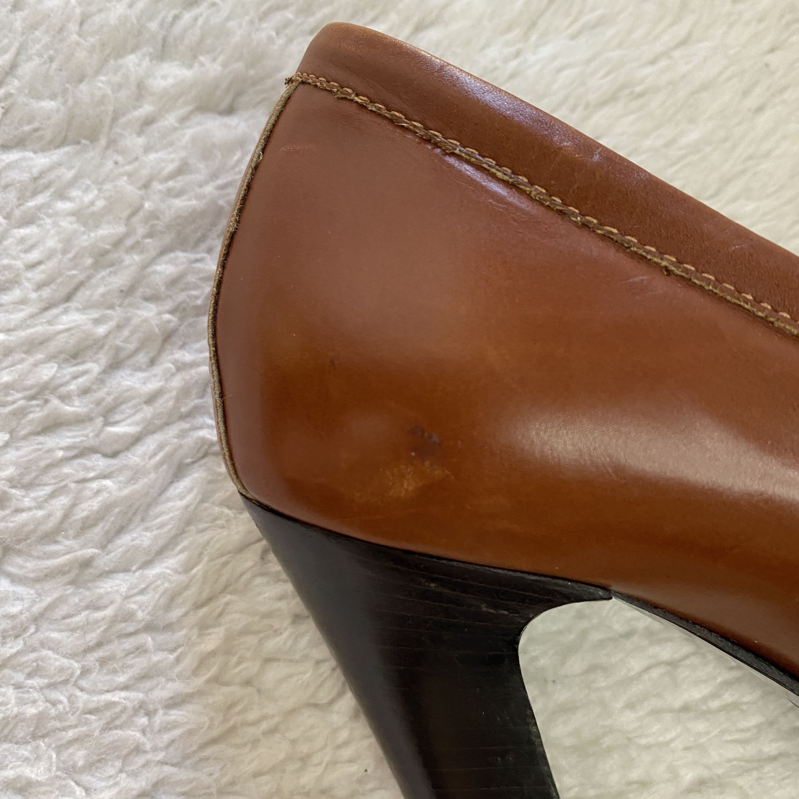 Aquascutum Aquascutum Leather Tassel Block Heel Pumps EU 39 Size US 8.5 / IT 38.5 - 13 Thumbnail