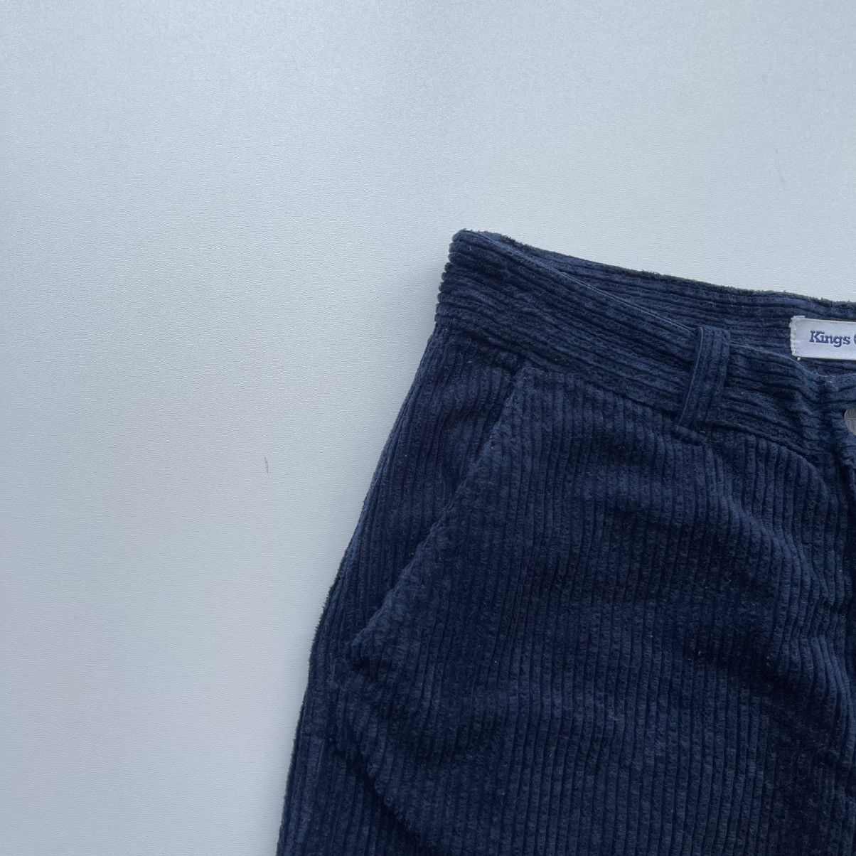 Kings Of Indigo King Og Indigo K.O.I. Henri 2.0 AW20 Corduroy Pants Blue Size US 31 - 4 Thumbnail