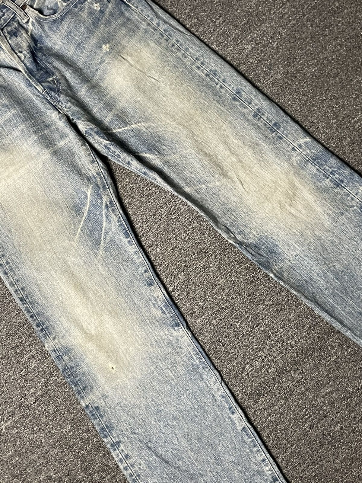 Japanese Brand × Vintage SPELL BOUND Straight Cut Jeans (91) Size US 30 / EU 46 - 4 Thumbnail
