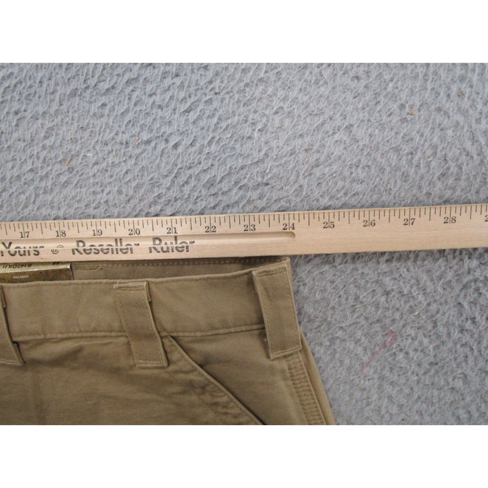 Carhartt Carhartt Original Fit Canvas Work Short Shorts Men’s 48 Brown Cargo 10 Inseam NEW B147 DKH Size US 32 / EU 48 - 4 Thumbnail