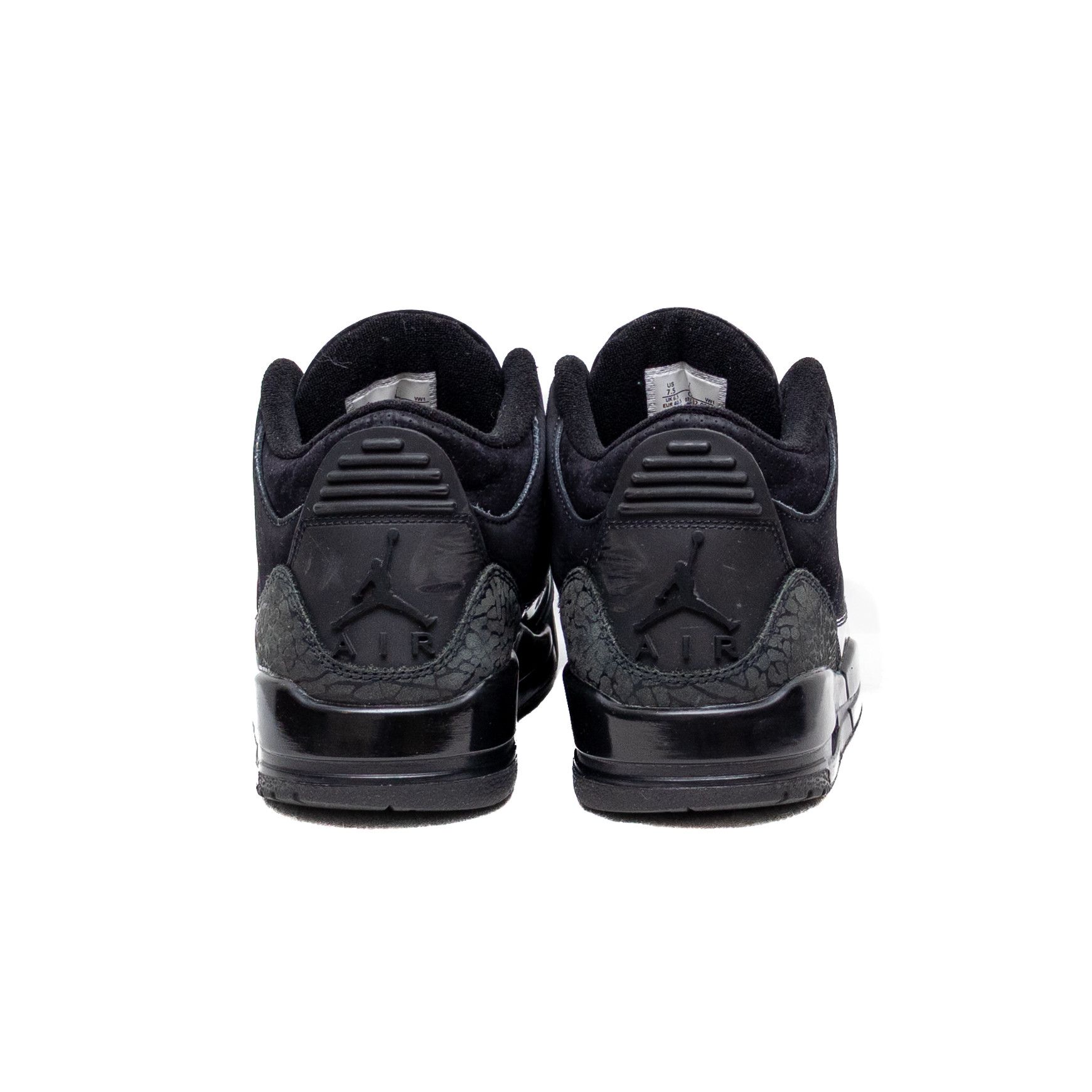 Jordan Brand Nike Air Jordan 3 Retro “Black Cat” CT8532-001 Men’s US 7.5 Size US 7.5 / EU 40-41 - 5 Thumbnail