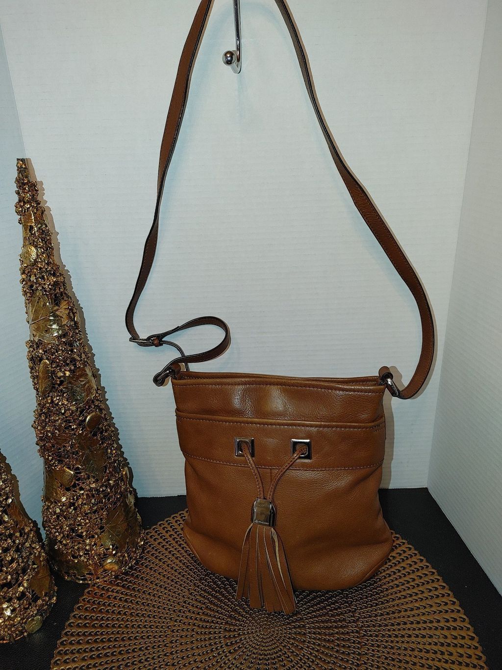 Other b. makowsky Leather Crossbody Size ONE SIZE - 1 Thumbnail