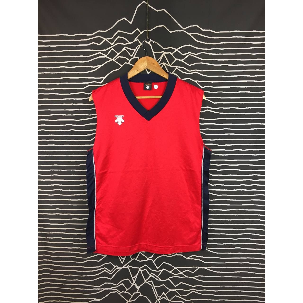 Descente × Japanese Brand Descente Small Logo Sleeveless Activewear Tee Size US M / EU 48-50 / 2 - 2 Thumbnail