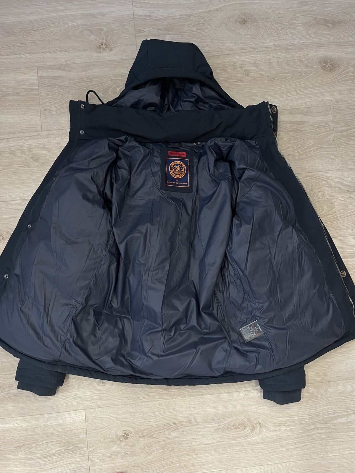 Superdry Superdry winter jacket blue with hooded S Size US S / EU 44-46 / 1 - 7 Thumbnail