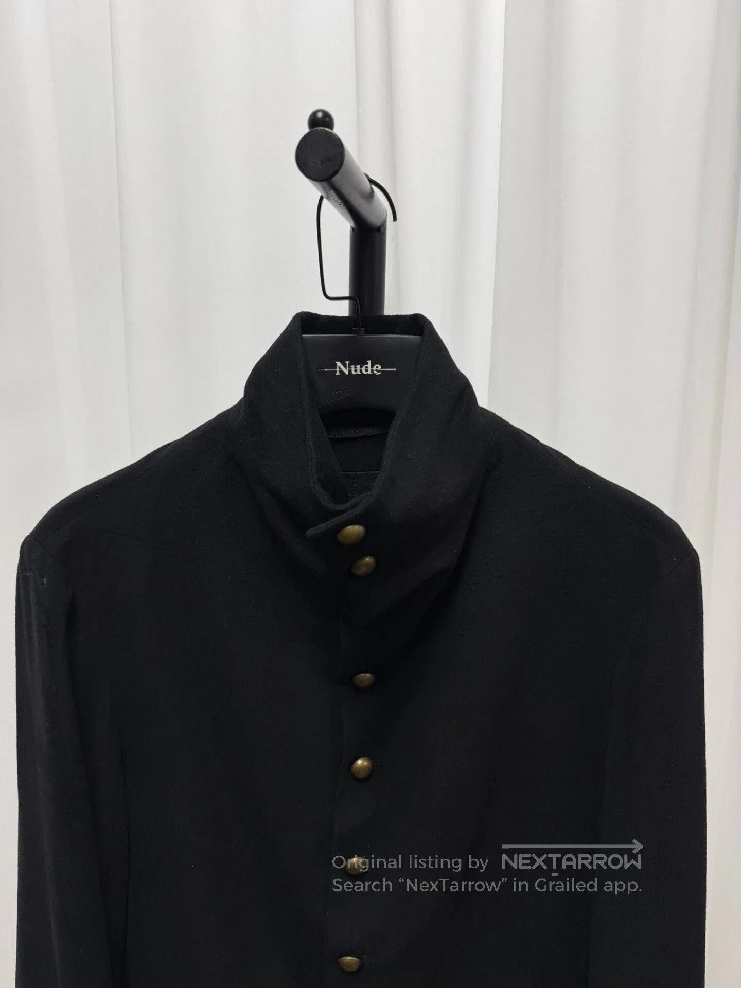 Ann Demeulemeester Ann Demeulemeester Silk Blend Jacket. Size US XXS / EU 40 - 3 Thumbnail