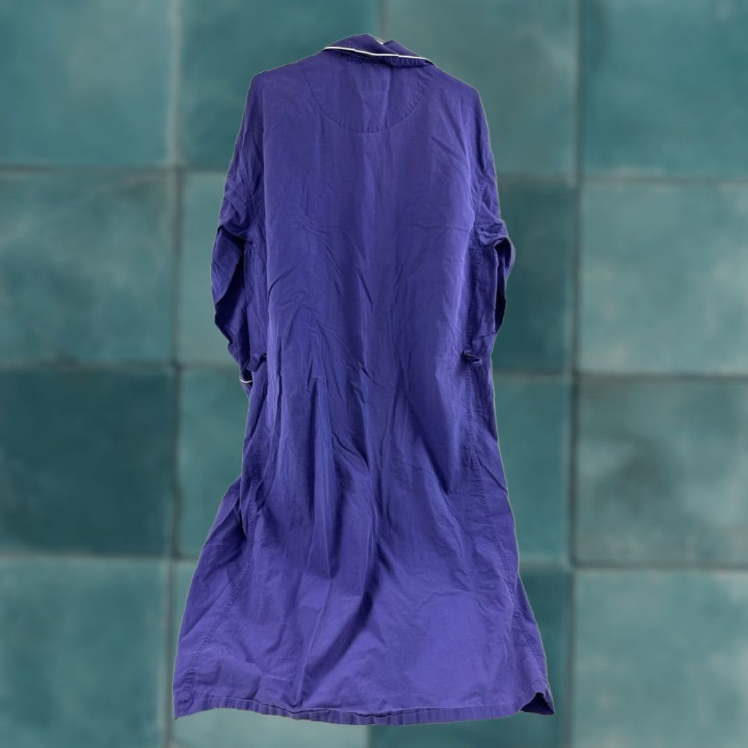 Banana Republic VINTAGE Banana Republic Women's Kimono Robe M Small Medium Purple Y2K Long Sleeve Tie Closure Size ONE SIZE - 2 Thumbnail
