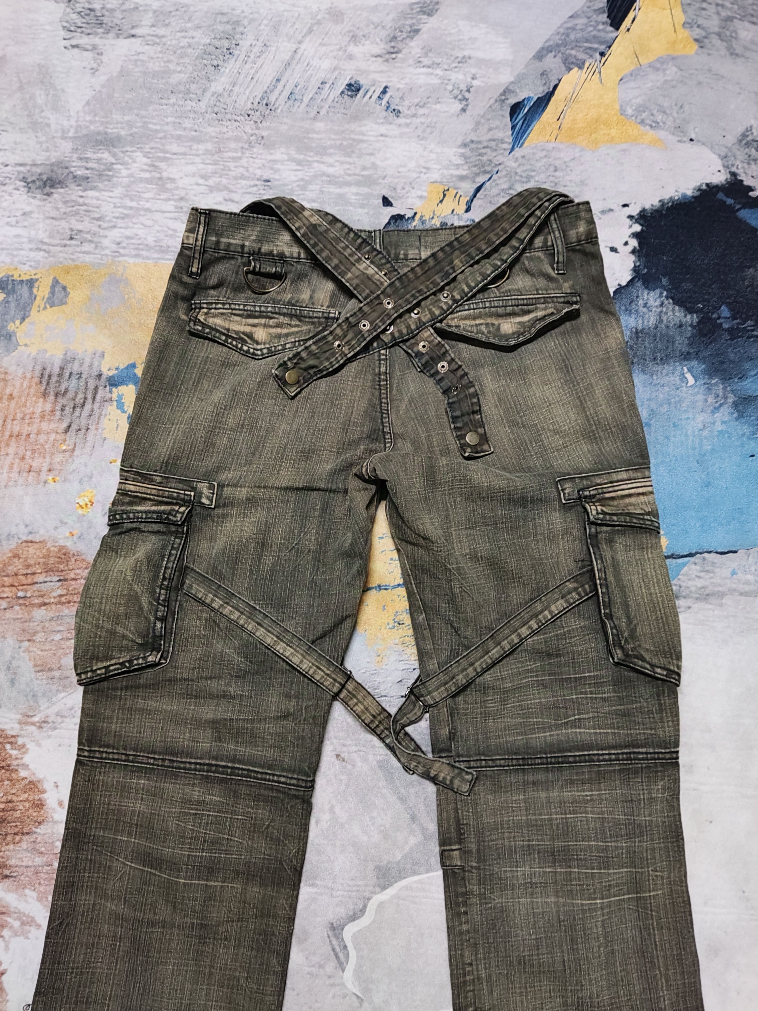 Designer × Hysteric Glamour × Seditionaries Bondage Jeans Very Rare Multipocket Size US 36 / EU 52 - 7 Thumbnail
