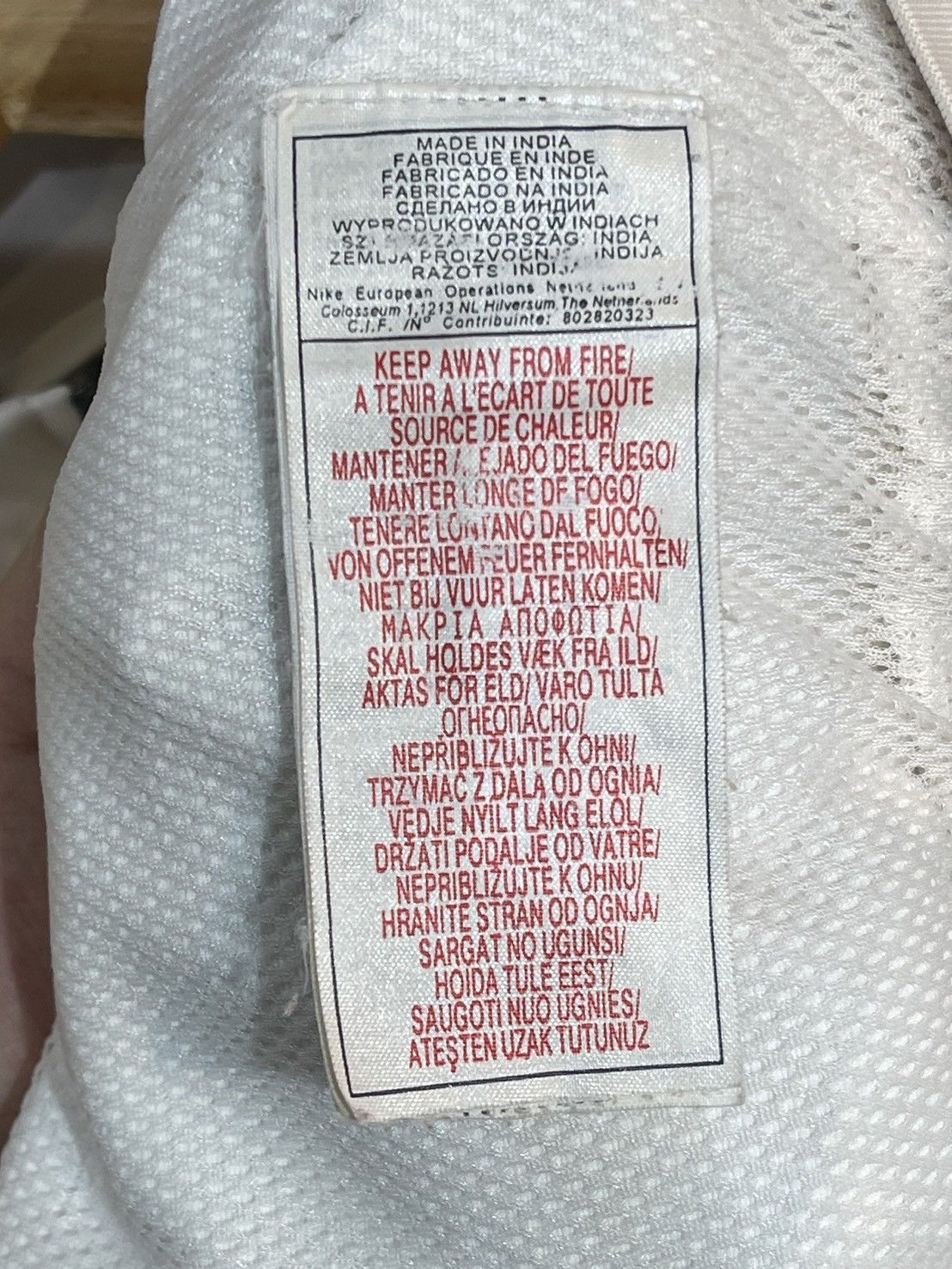 Nike Vintage Nike Total 90 00's Track Jacket Size US XL / EU 56 / 4 - 6 Thumbnail