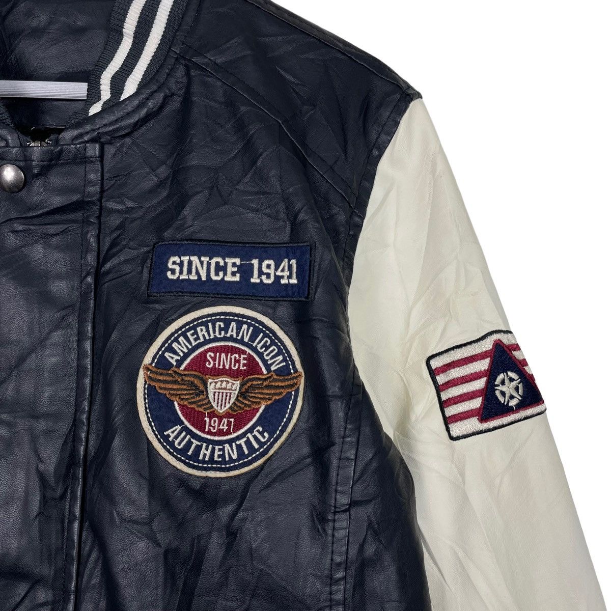 Hysteric Glamour × Japanese Brand 💥AMERICAN ICON RIOT SNAP VARSITY JACKET Size US M / EU 48-50 / 2 - 5 Thumbnail