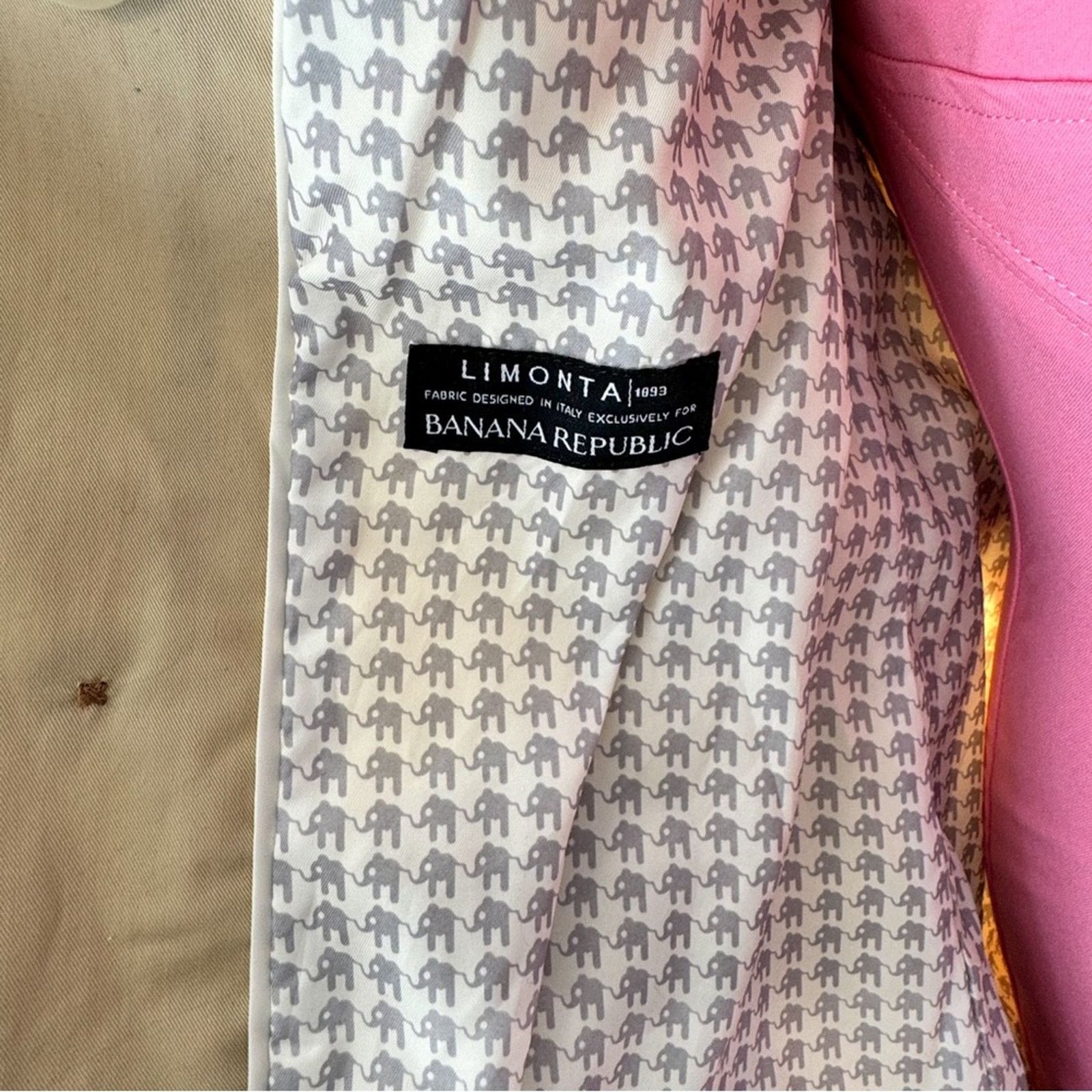 Banana Republic Banana Republic, Classic Limonta Waterproof Trench Coat, NWT Size S / US 4 / IT 40 - 7 Thumbnail