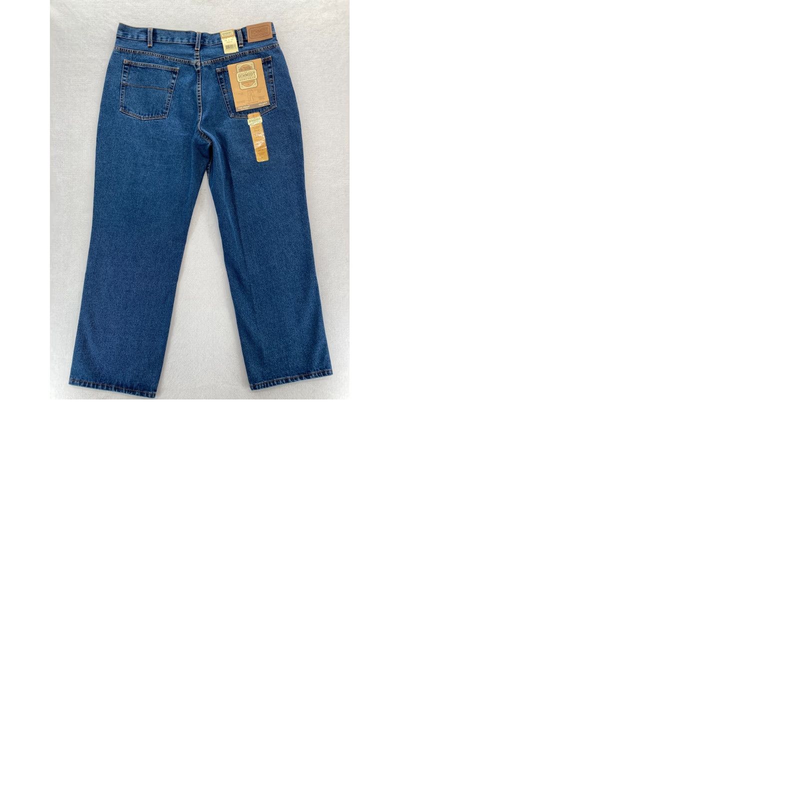 Vintage Foundry Relaxed Straight Jeans Mens 38x32 Medium Wash Blue Denim Workwear Pants Size US 38 / EU 54 - 9 Thumbnail