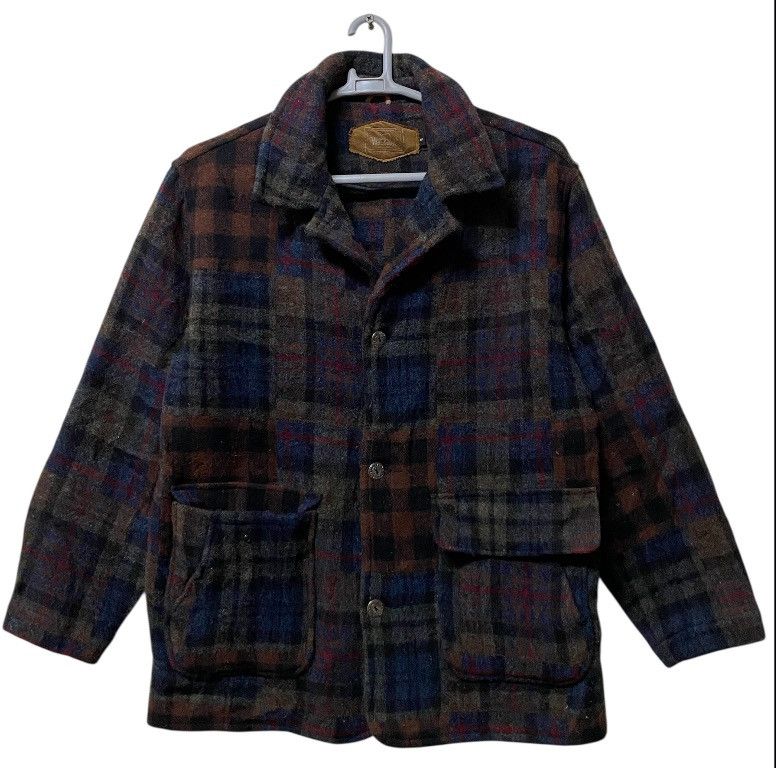 Woolrich Woolen Mills 80s Woolrich Native wool Aztec navajo mexico blanket jacket Size US M / EU 48-50 / 2 - 1 Thumbnail