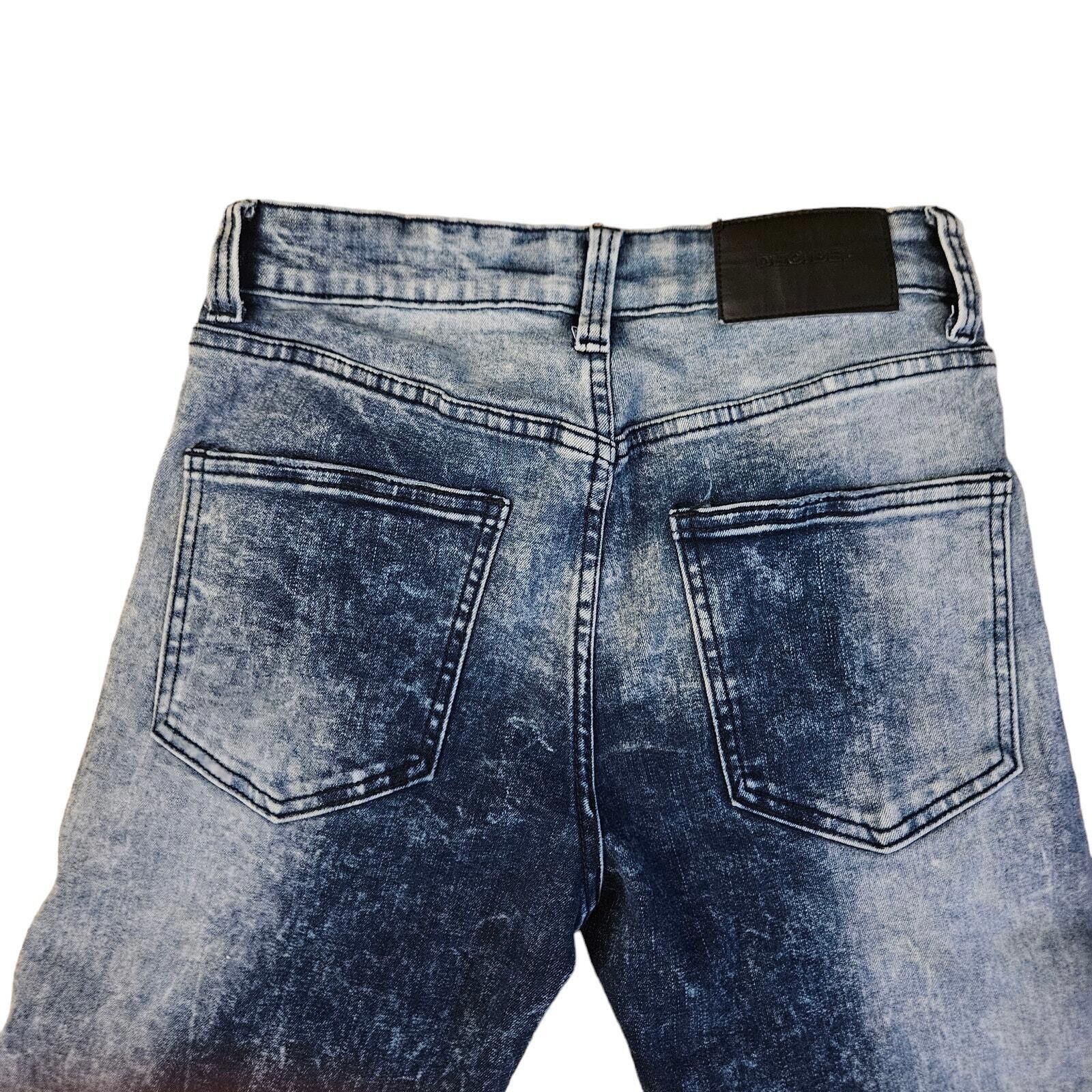Designer Decibel Jeans Distressed Denim Straight Leg Blue Size 28X32 Size US 28 / EU 44 - 4 Thumbnail