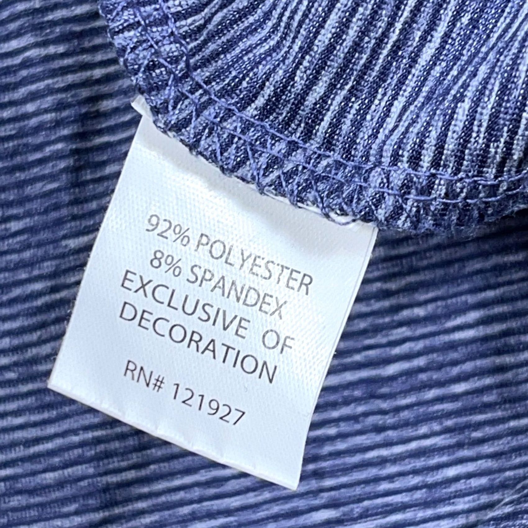 johnnie-O Johnnie-O Sweater Men 2XL Blue Striped Pullover Quarter Zip Performance Wicking Size US XXL / EU 58 / 5 - 5 Thumbnail