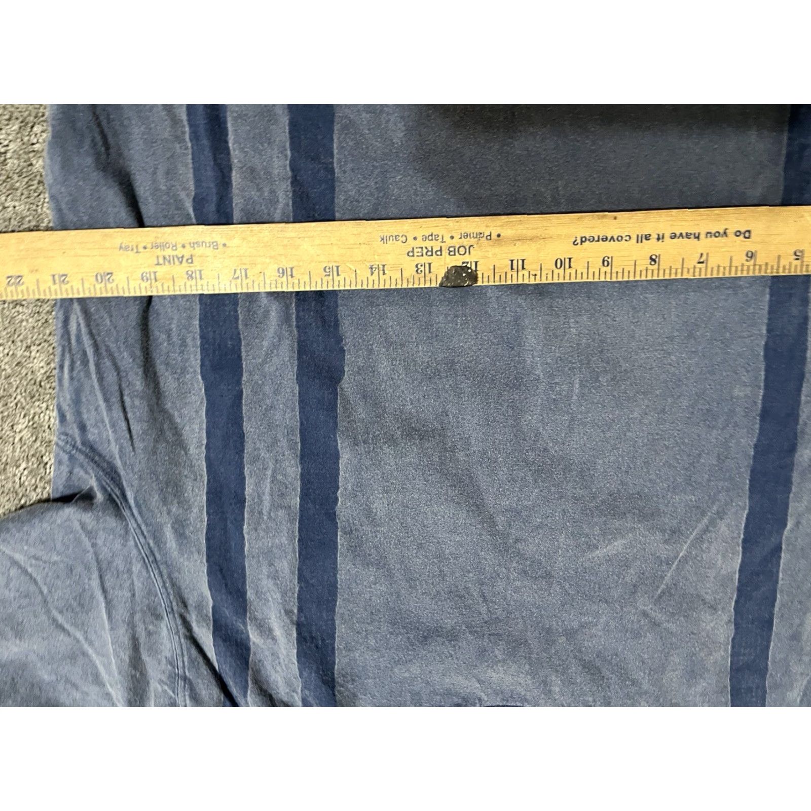 Guess GUESS Shirt XL Blue Striped Pocket Tee Mens 00s Distressed Vintage No Size US XL / EU 56 / 4 - 4 Thumbnail
