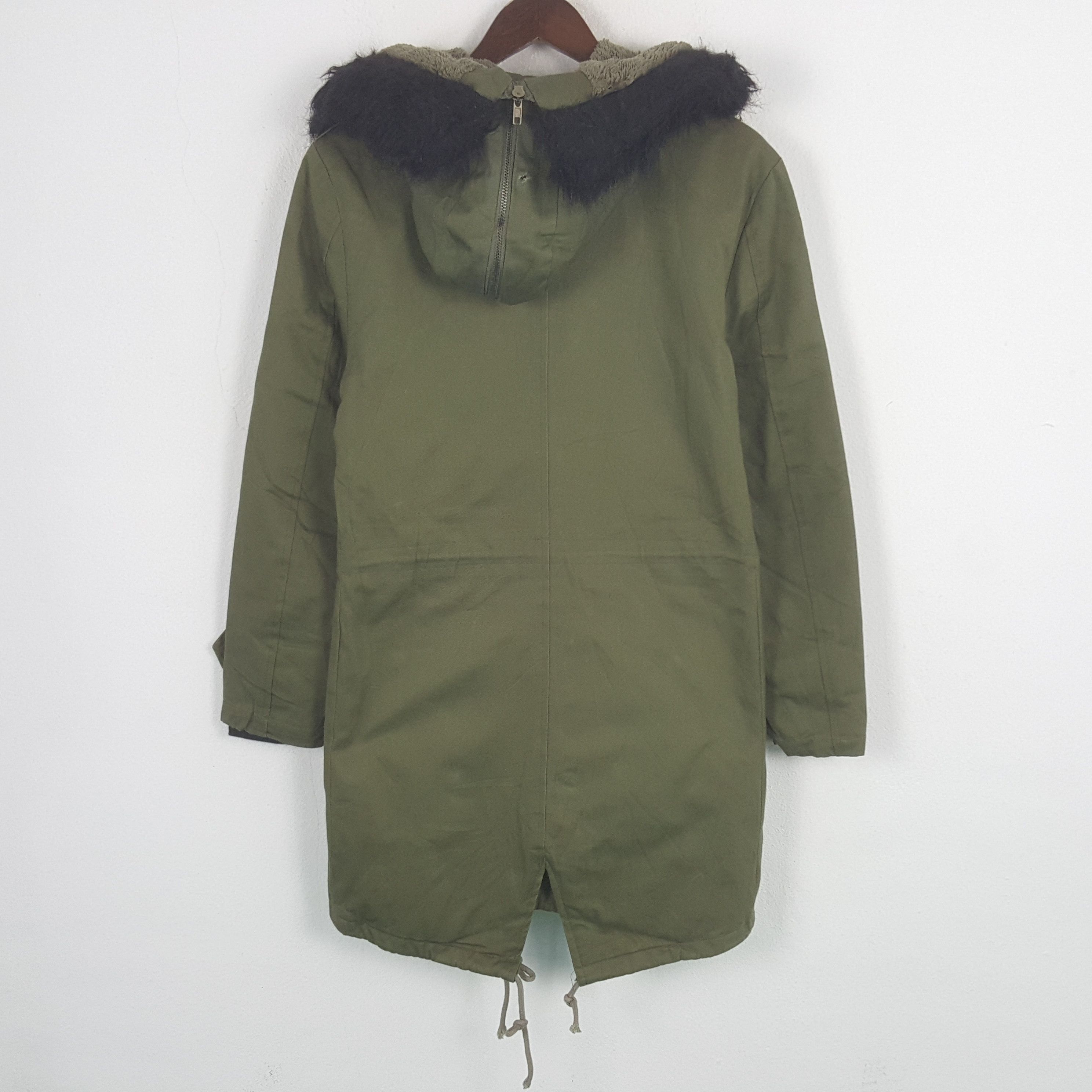 Attachment Vintage Attachment Army Military Parka Jacket Fur Hoodie Size US S / EU 44-46 / 1 - 3 Thumbnail