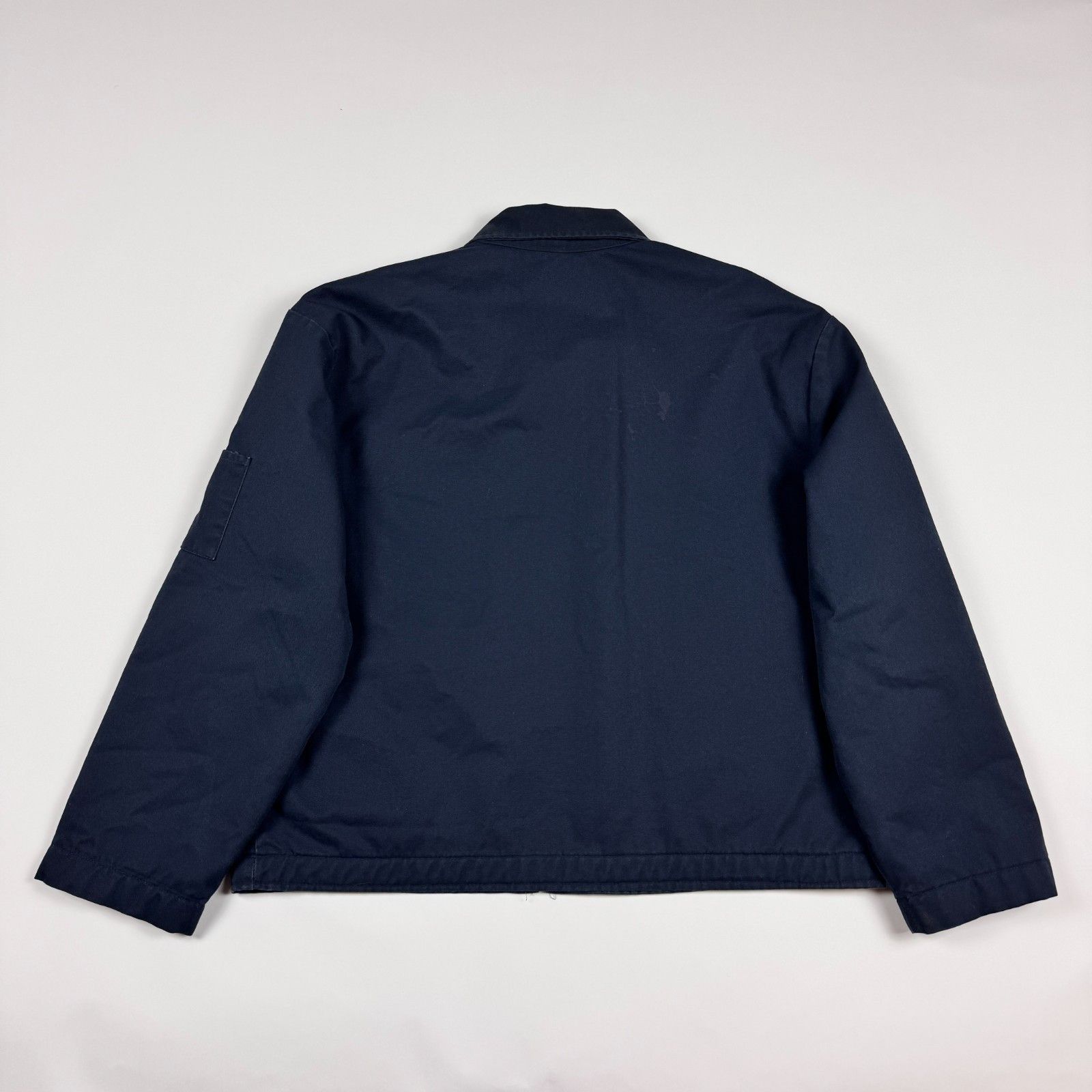 Dickies Vtg Dickies Work Jacket XL Lined Navy USA Hardware Size US XL / EU 56 / 4 - 3 Thumbnail