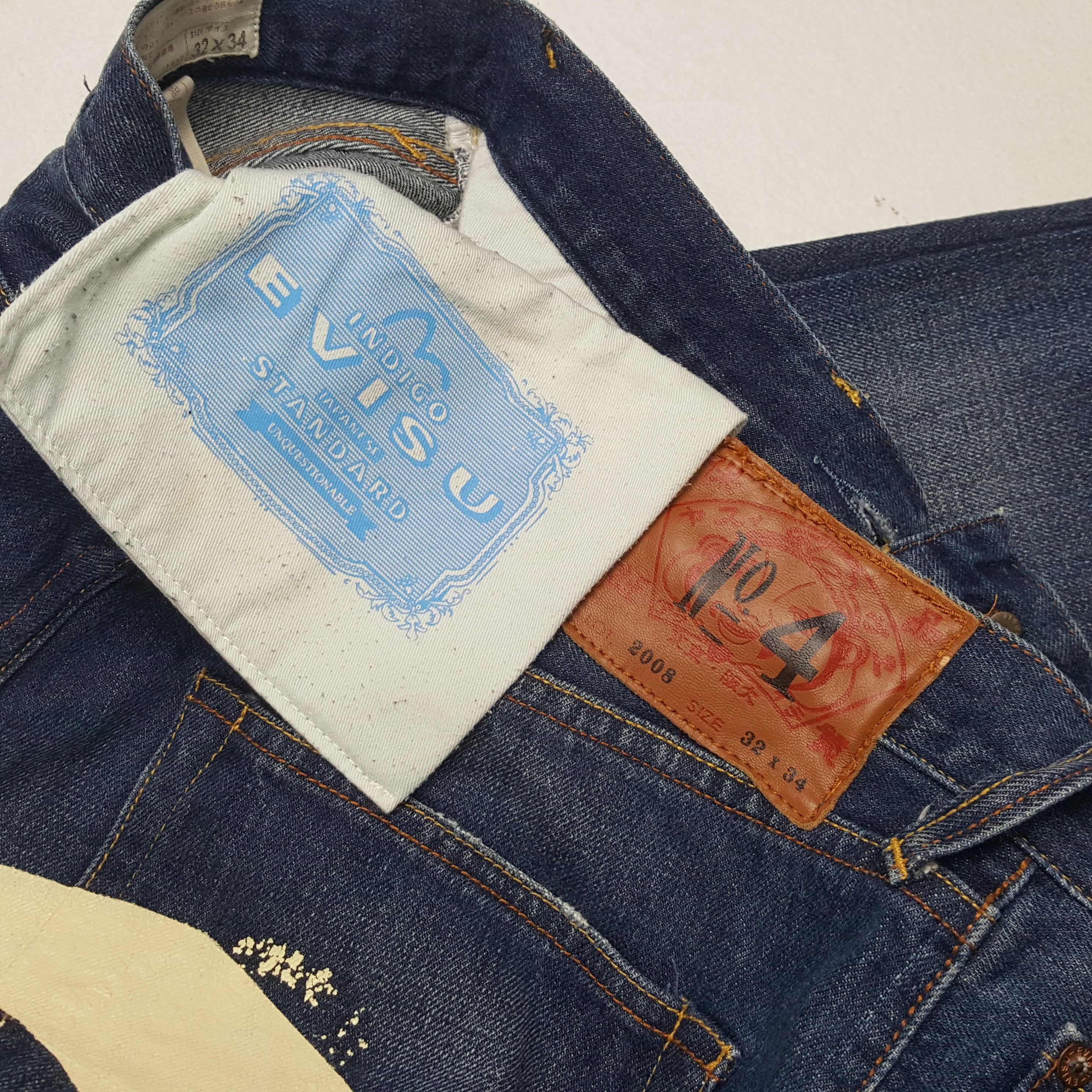 Evisu × Japanese Brand × Vintage Vintage EVISU Japanese Brand Daicock Custom Style Jeans Size US 31 - 14 Thumbnail