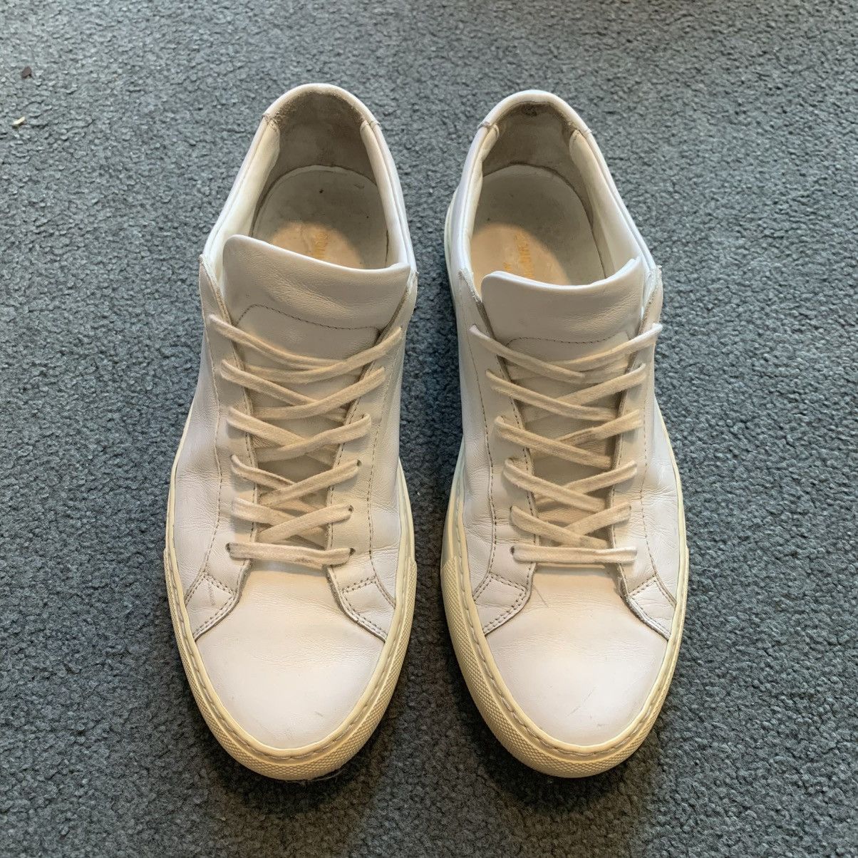 Common Projects COMMON PROJECTS ORIGINAL ACHILES LOW TOP SNEAKERS Size US 10 / IT 40 - 1 Thumbnail
