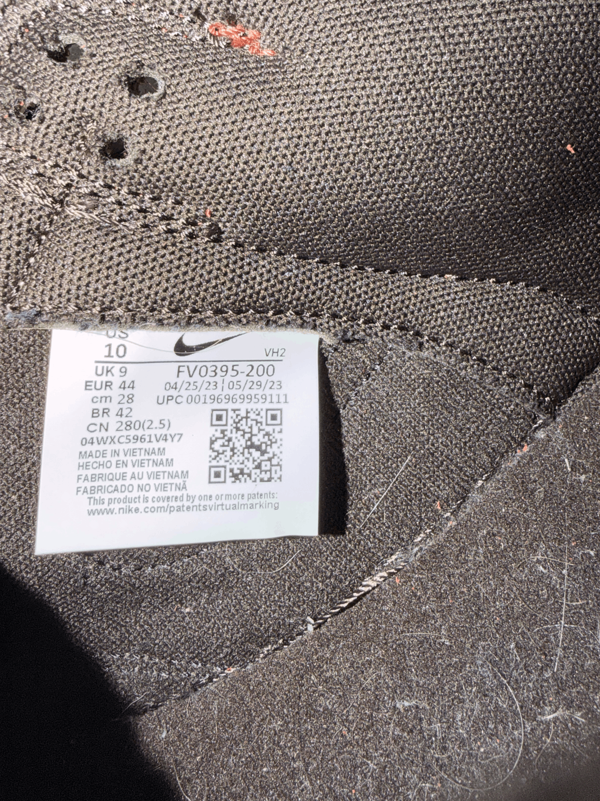Nike Nike Dunk Low 'Red Panda FV0395-200 Pre-Owned Size US 10 / EU 43 - 8 Thumbnail