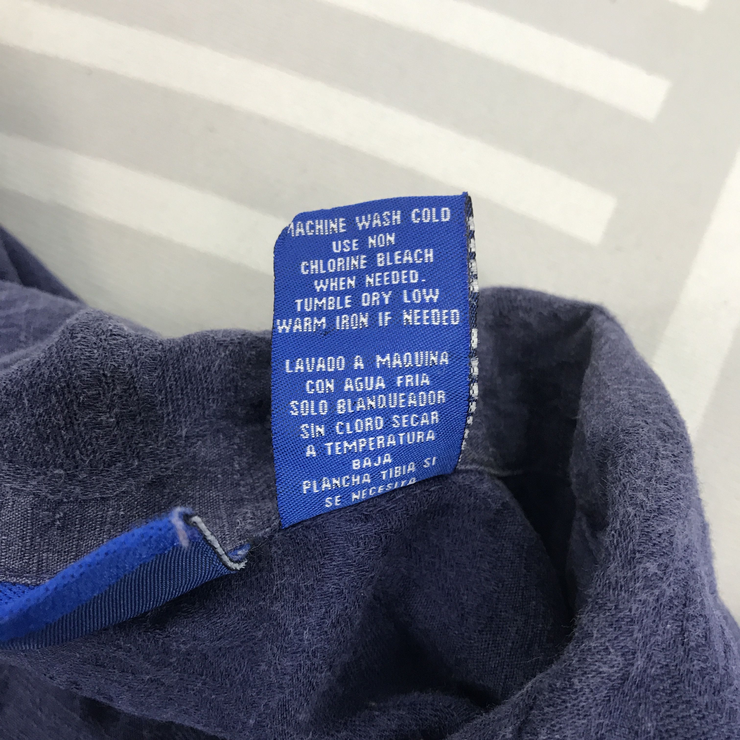 Japanese Brand Vintage OP Hawaii design indigo button up shirts Size US M / EU 48-50 / 2 - 8 Thumbnail