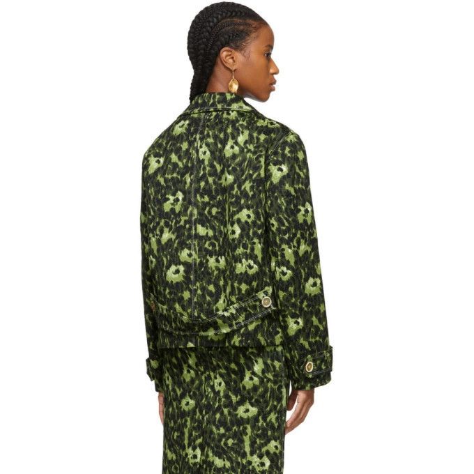 Marni o1y1025 Jacket in Military Green Size XS / US 0-2 / IT 36-38 - 3 Thumbnail