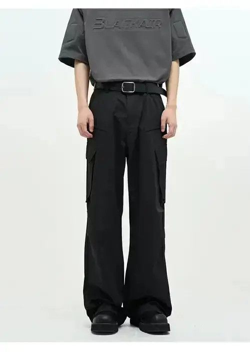 Vintage baggy cargo utility pants Size US 32 / EU 48 - 4 Thumbnail