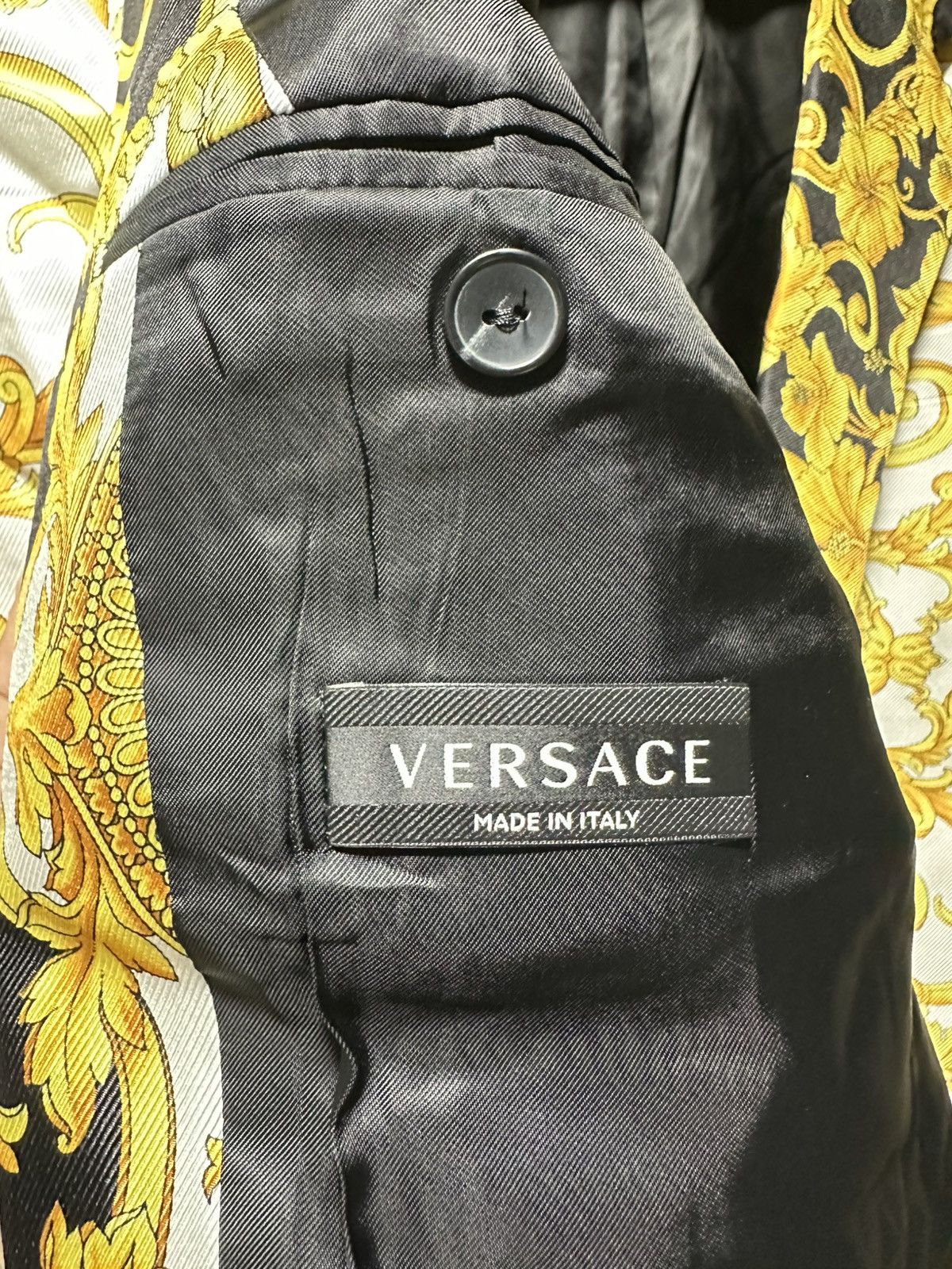 Versace Versace barocco print blazer Size 54L - 6 Thumbnail