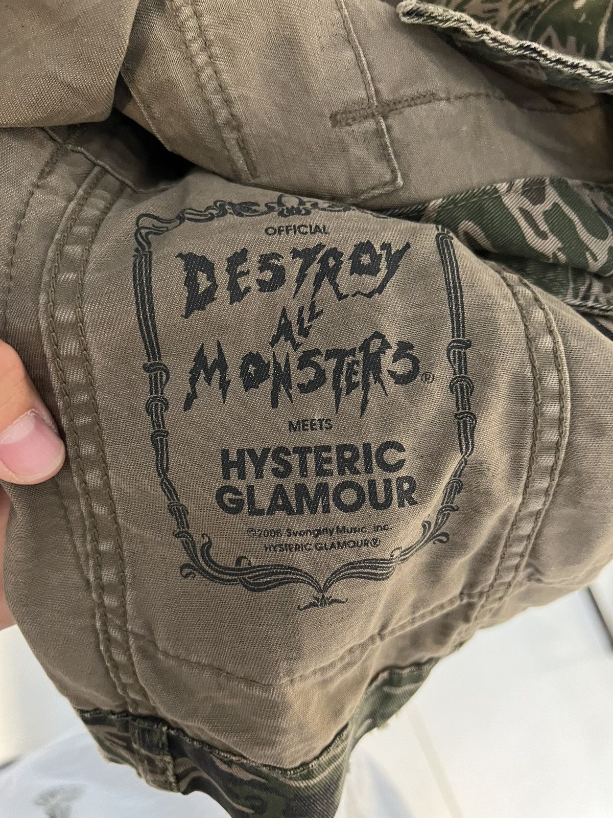 Hysteric Glamour Hysteric Glamour Destroy All Monsters Jacket