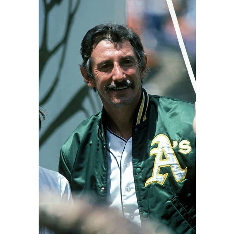 MLB × Starter Oakland A's 90s STARTER satin bomber XL green MLB vintage Size US XL / EU 56 / 4 - 14 Thumbnail