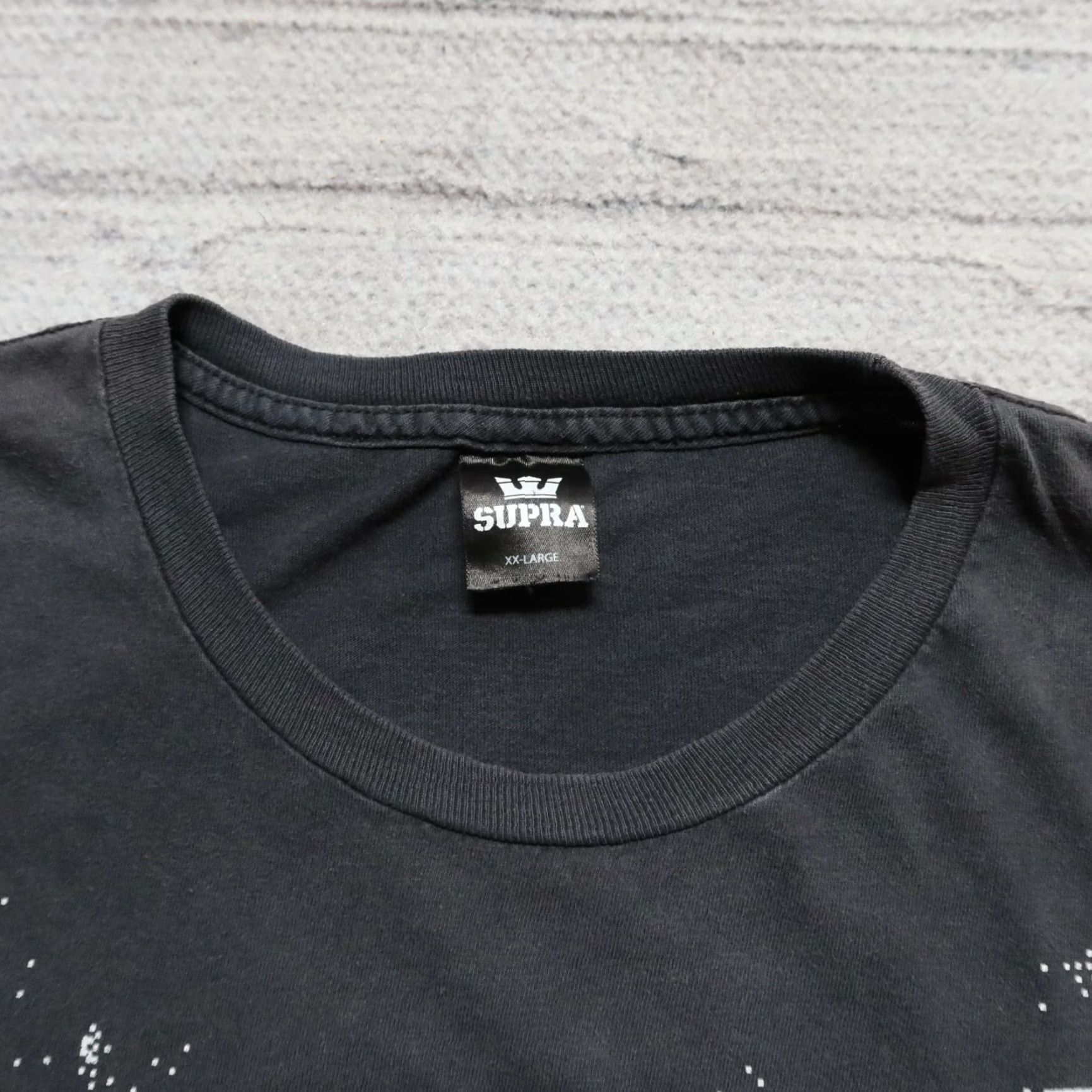 Supra Vintage Supra Gorilla AOP Skate Shirt Mens XXL Black T-Shirt Skater 90s Y2K Brand: Supra Size US XXL / EU 58 / 5 - 6 Thumbnail