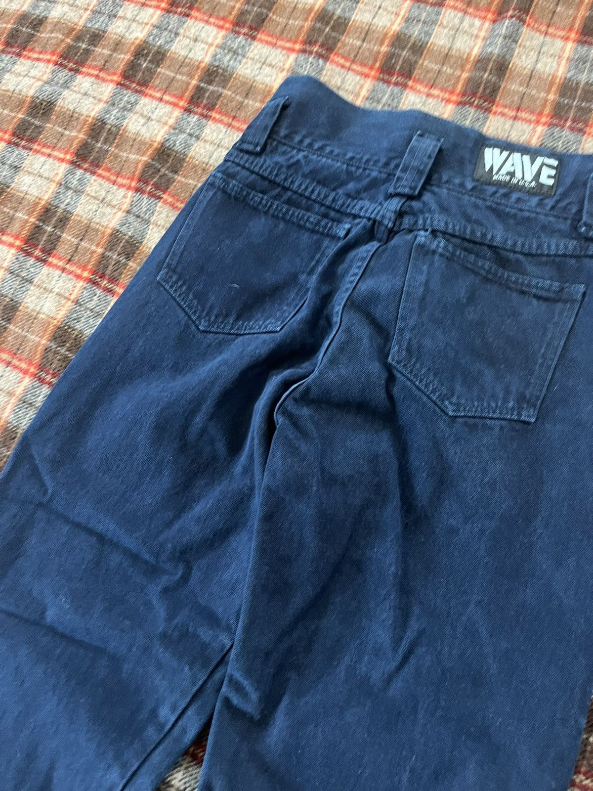 Other Vintage 80’s Made in USA Wave Navy High waisted Mom jeans Size 27" / US 4 / IT 40 - 8 Thumbnail