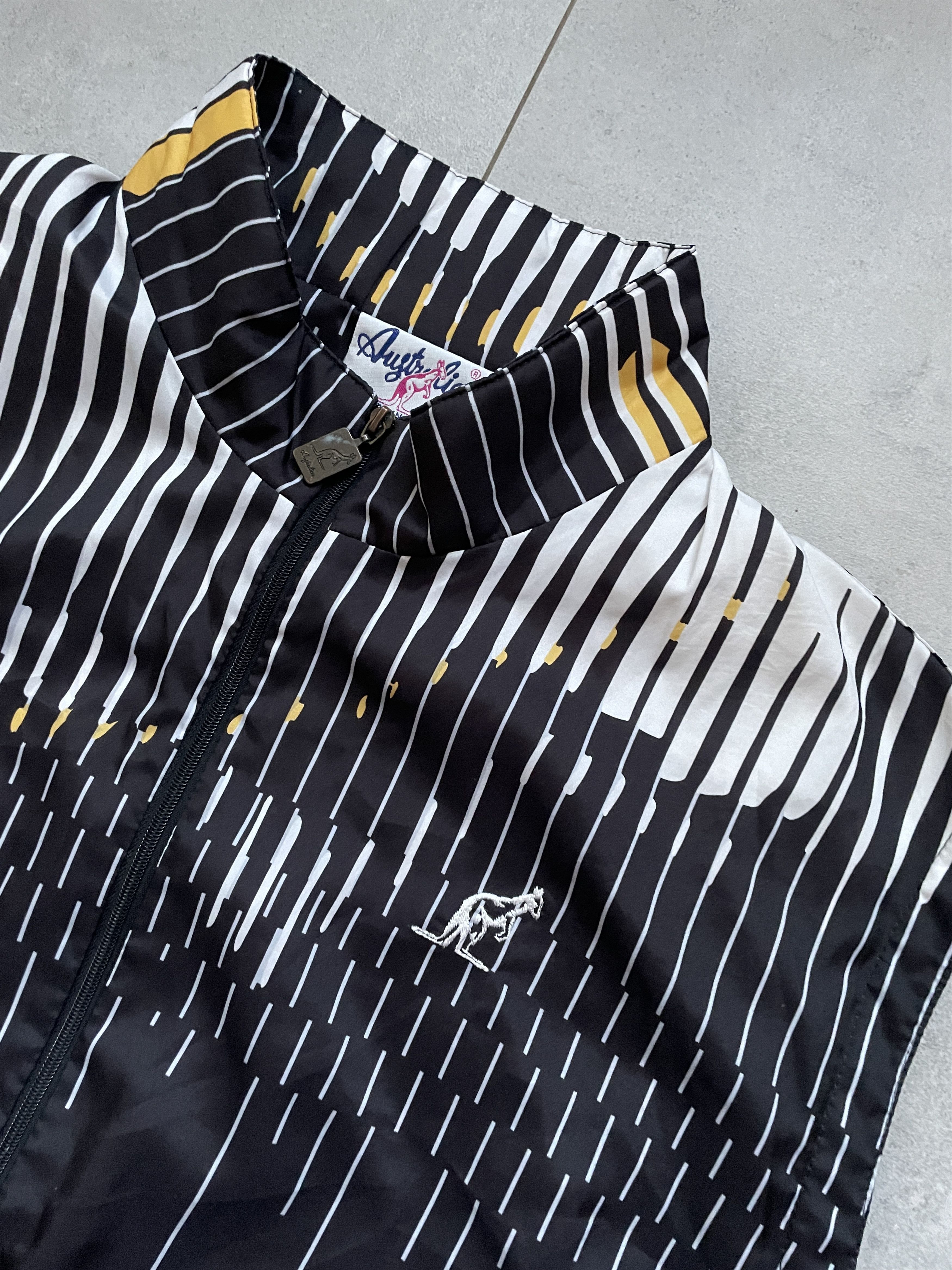 Thunderdome VINTAGE 90S AUSTRALIAN BLACK WHITE GABBER VEST Size US XL / EU 56 / 4 - 2 Thumbnail