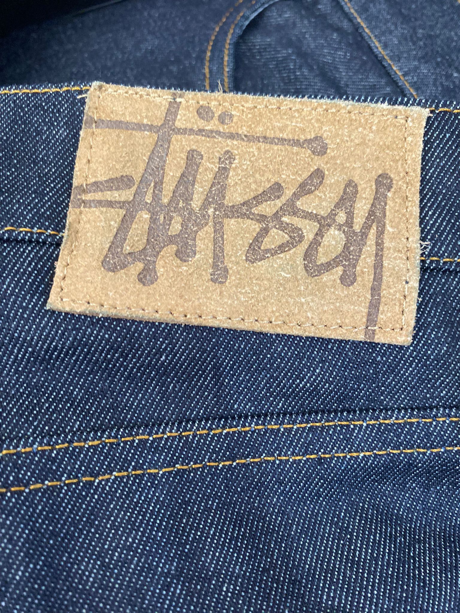 Stussy New Classic Denim Jean Rinsed Indigo Size US 30 / EU 46 - 7 Thumbnail