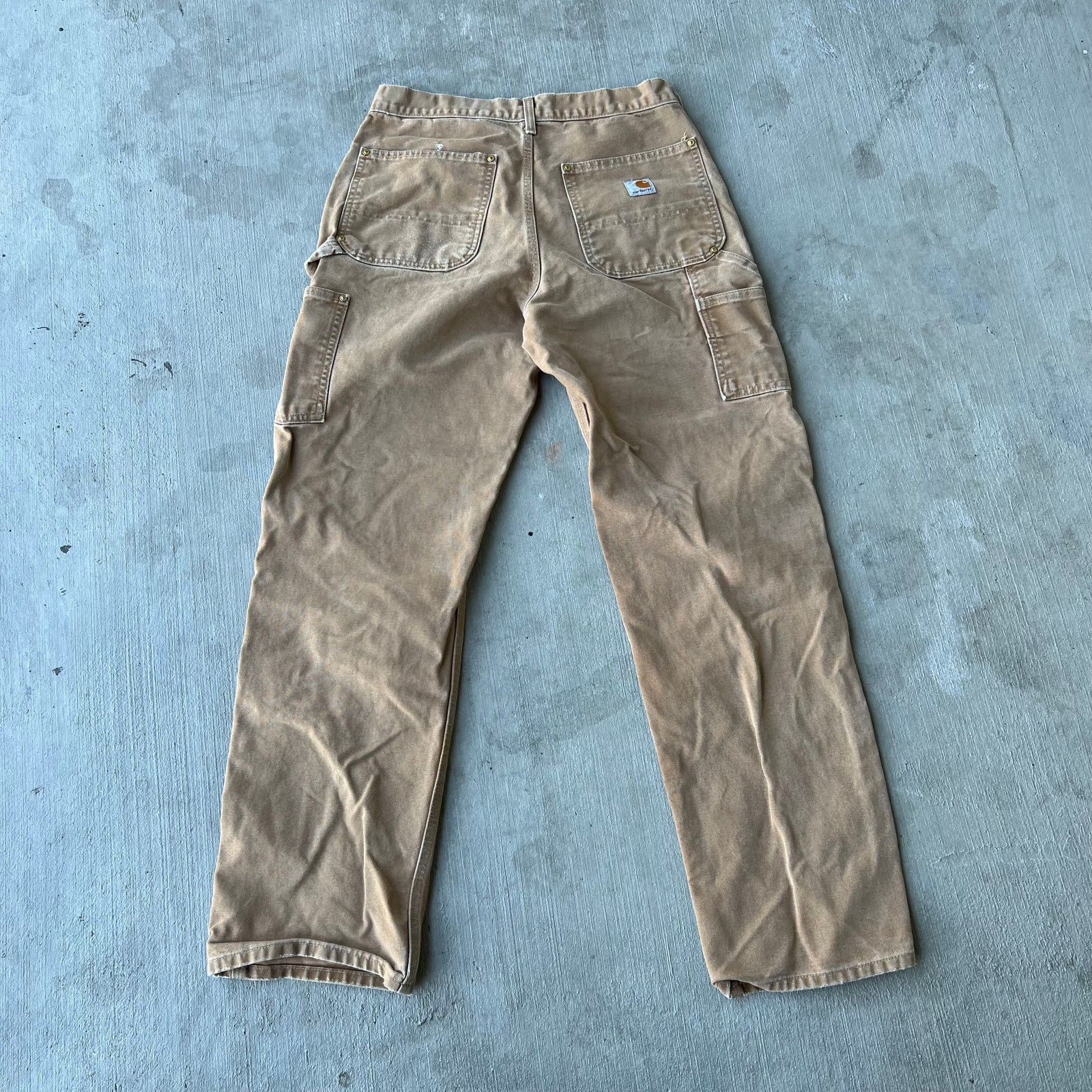 Carhartt × Vintage Carhartt brown double knee work wear carpenter pants Size US 29 - 6 Thumbnail