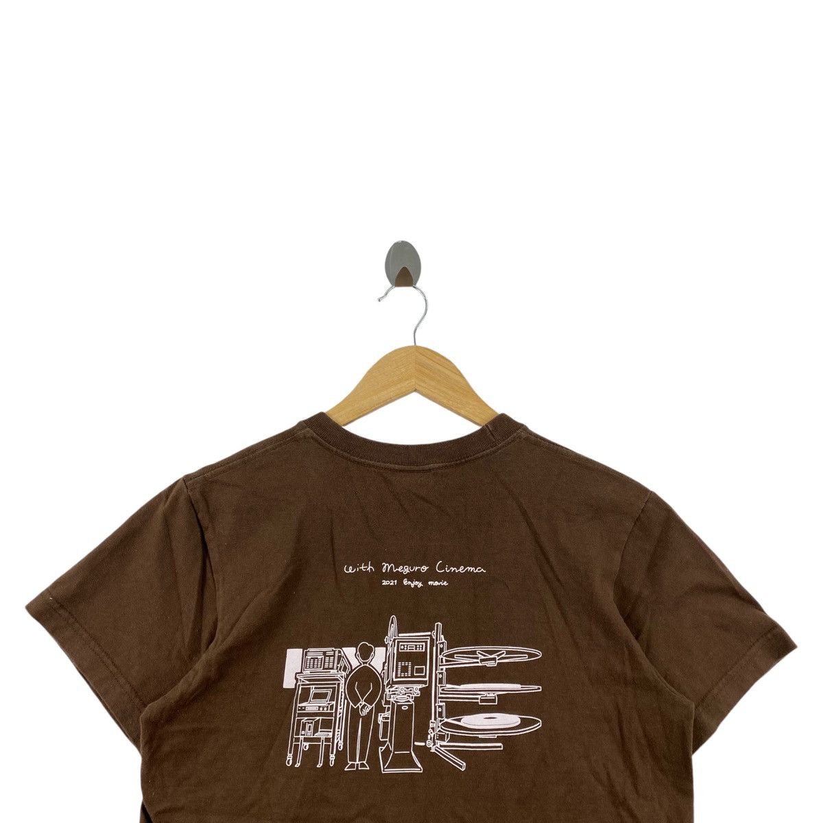 Other WITH MEGURO CINEMA 2021 Love Movie Illustration Design Size US S / EU 44-46 / 1 - 5 Thumbnail