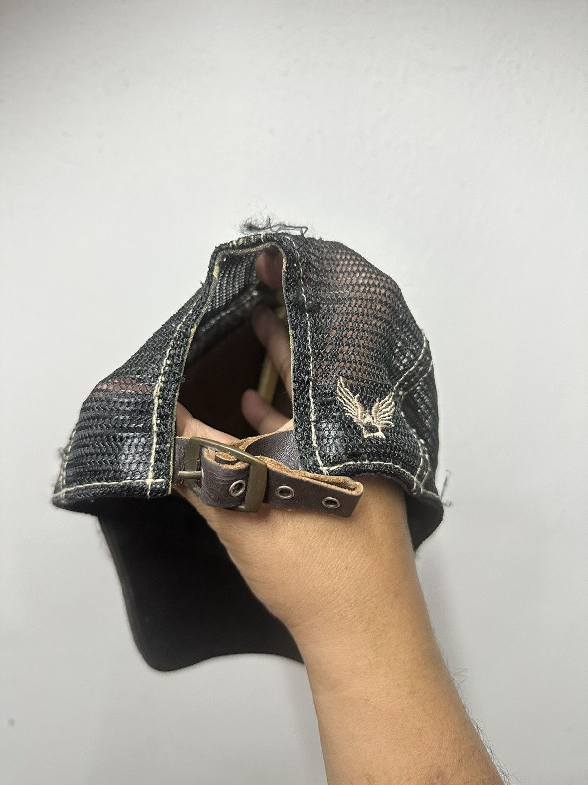 Alpha Industries VTG Distress Alpha Industries Trucked Hat Size ONE SIZE - 3 Thumbnail