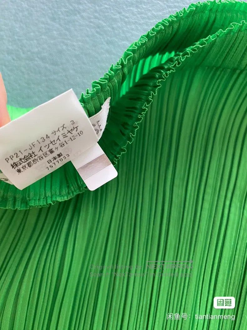 Issey Miyake Issey Miyake size:3 Green Trousers Size 31" - 8 Thumbnail