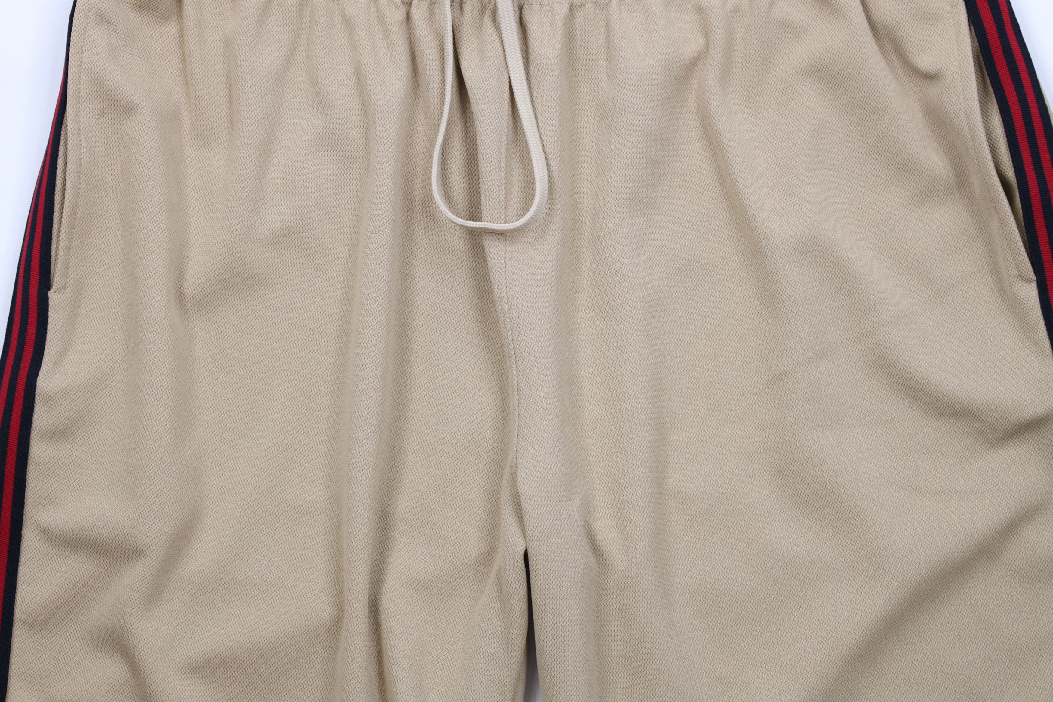 DKNY Vintage 90s DKNY Knit Above Knee Shorts Beige Khaki USA Size US 36 / EU 52 - 3 Thumbnail