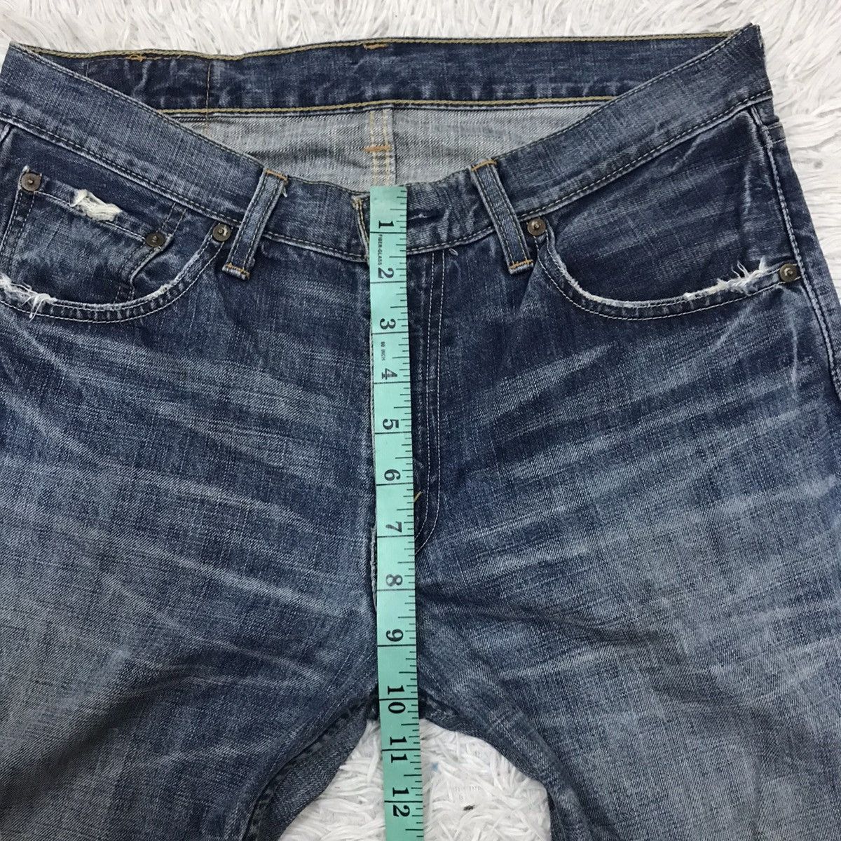 Levi's Vintage Clothing Vintage Levis Lot 502 Regular Cut Distressed Denim Jeans Size US 32 / EU 48 - 24 Thumbnail