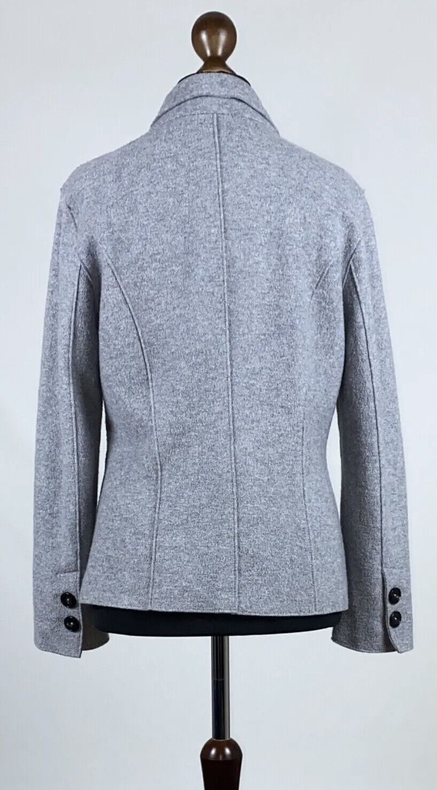 Other Marc Cain Women's Boiled Wool Blazer Jacket Size 5 Size XL / US 12-14 / IT 48-50 - 4 Thumbnail