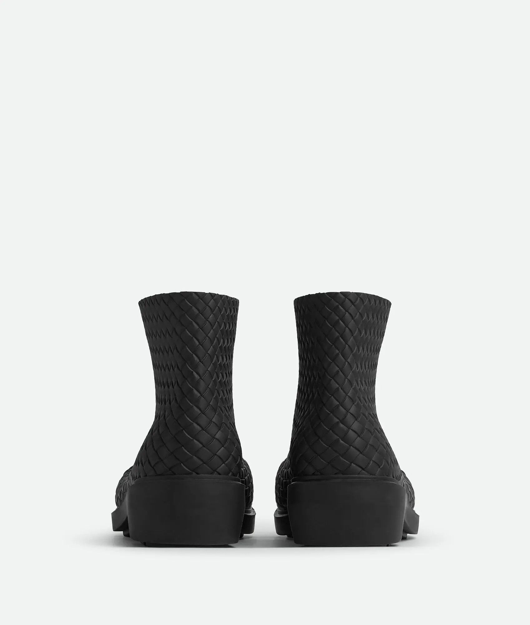 Bottega Veneta o1s1rm1025 Fireman Ankle Boots in Black Size US 6 / EU 39 - 3 Thumbnail