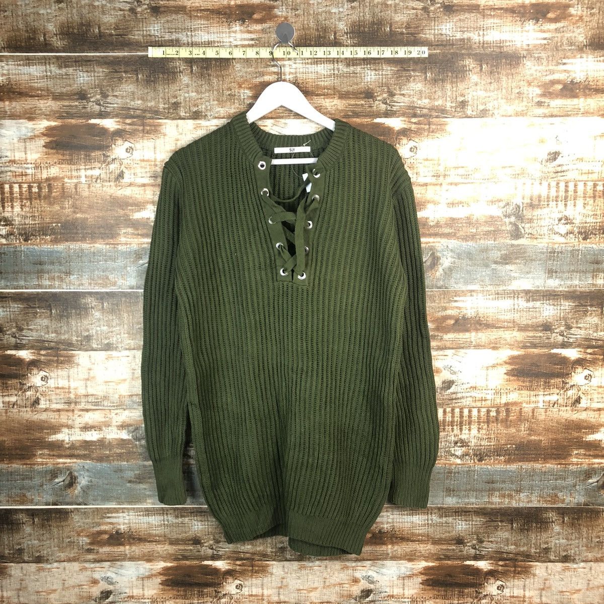 Homespun Knitwear × Sly Guild Sly Green Knitwear #A1464 Size M / US 6-8 / IT 42-44 - 1 Thumbnail