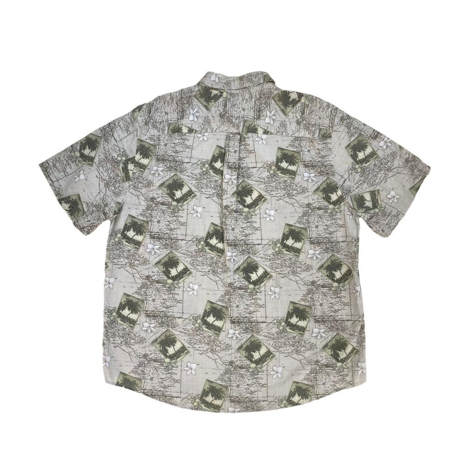Basic Editions × Vintage Basic Editions Y2K Vintage Hawaiian Shirt Overshirt Size XL Size US XL / EU 56 / 4 - 4 Thumbnail