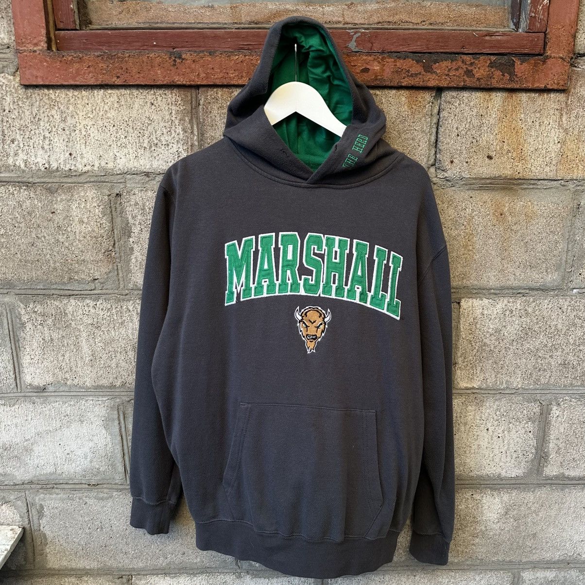 Marshall Columbia Vintage Marshall Hoodie The Herd Big Logo Y2K 00s USA Size L Size US M / EU 48-50 / 2 - 1 Thumbnail