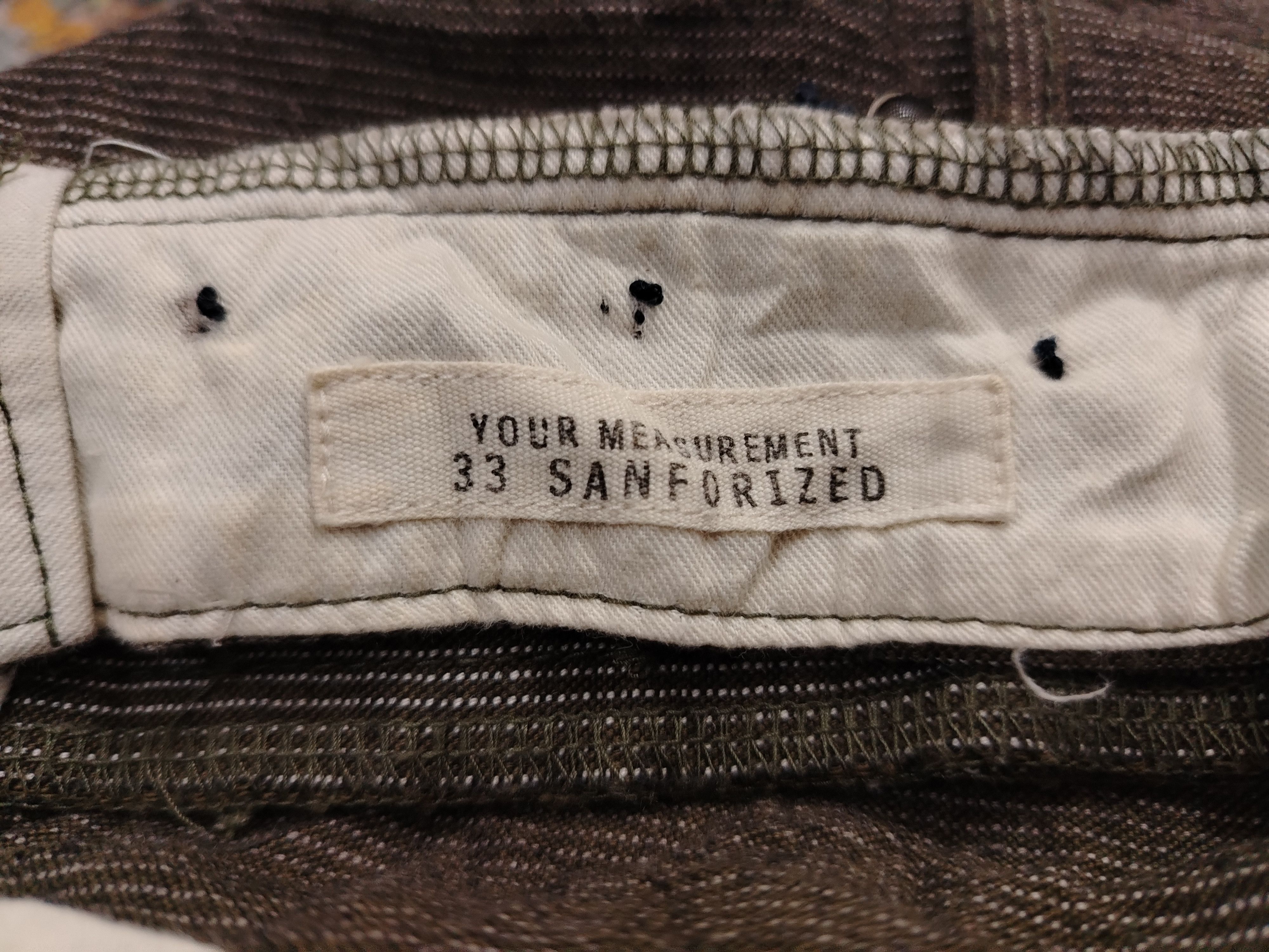 J.S. Homestead JS Homestead Herringbone trouser pants Size US 34 / EU 50 - 7 Thumbnail