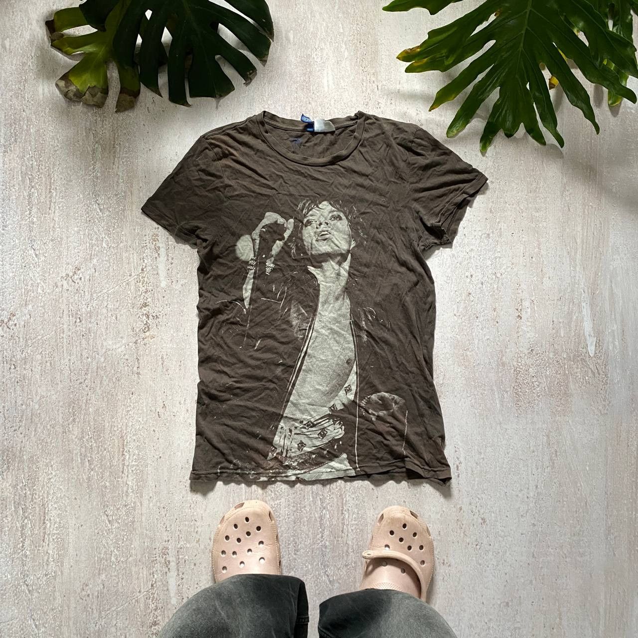 VINTAGE Y2K ROLLING STONE AMAZING FADED RARE T SHIRT 234