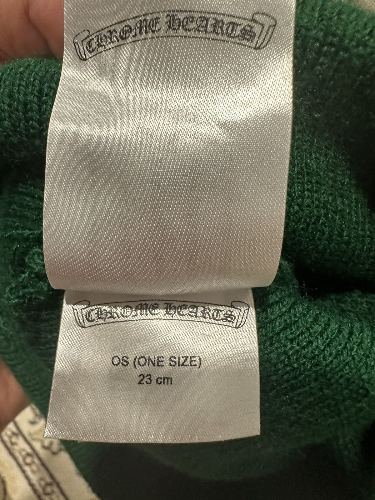 Chrome Hearts Chrome Hearts Beanie Size ONE SIZE - 7 Thumbnail