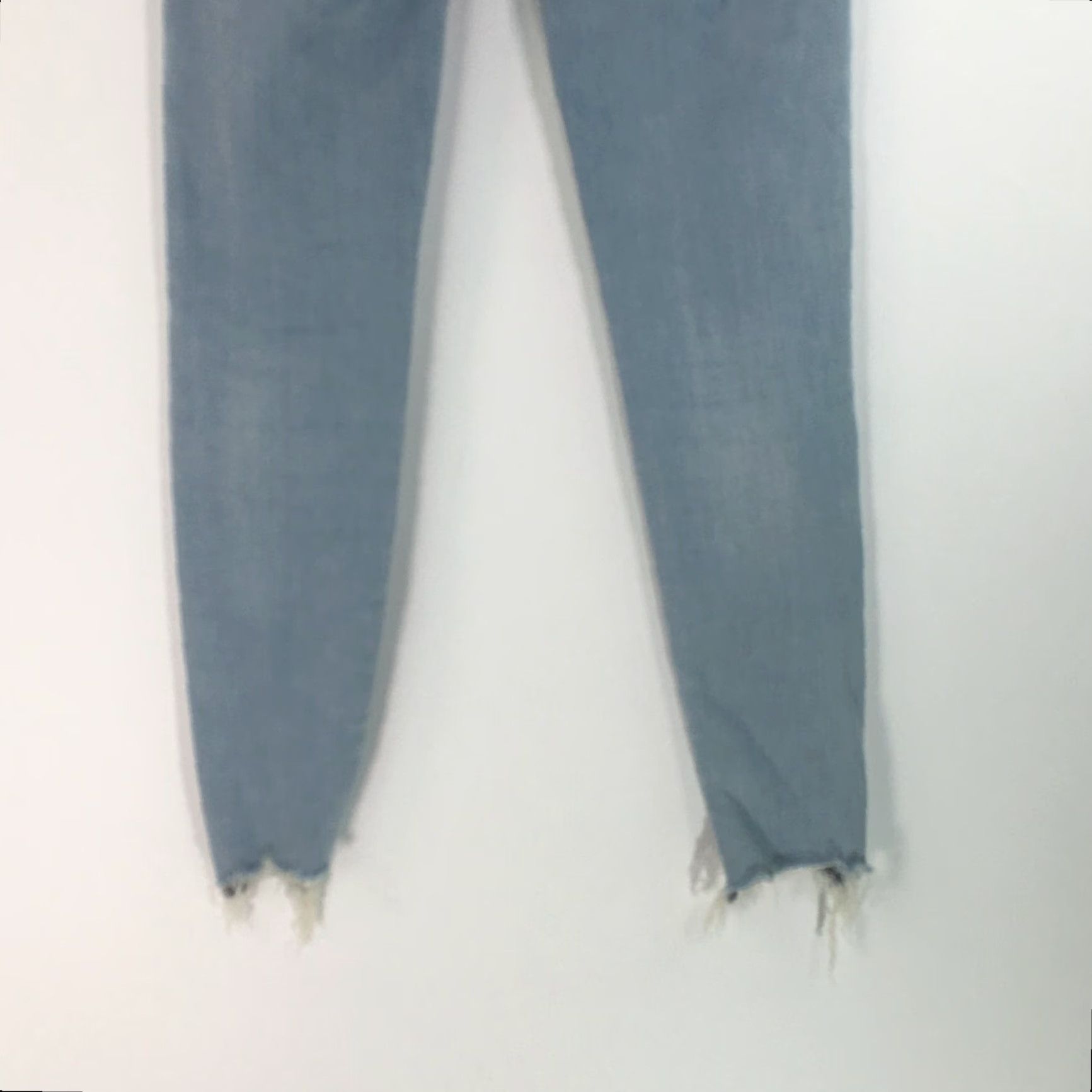 Vintage American Eagle Jeans Womens Distressed Blue Denim Jegging Super Stretch Size 0 Size 25" / US 0 / IT 36 - 6 Thumbnail
